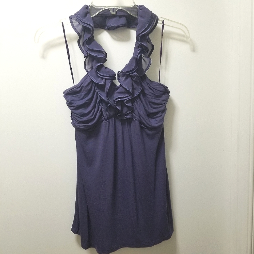Express Ruched Halter Top